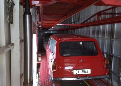 Austin Mini Transport.