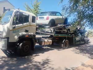 BMW Mini Loaded Car Carriers