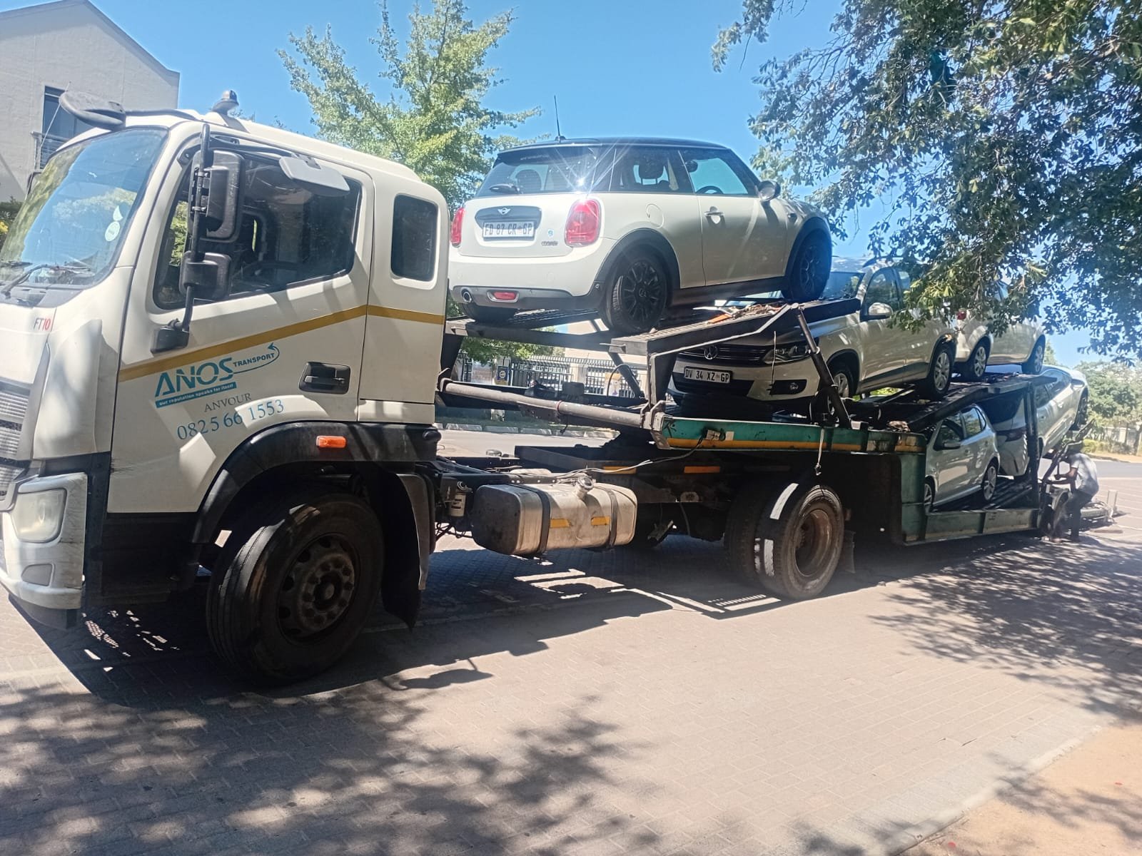 BMW Mini Loaded Car Carriers